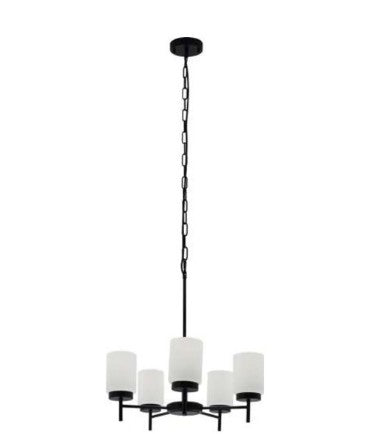 Westgate Black LED Pendant Light LCFE-E26-P5L-BK