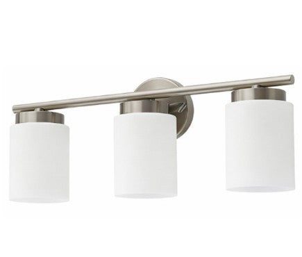 Westgate Brushed Nickel LED Pendant Light LCFE-E26-V3L-BN