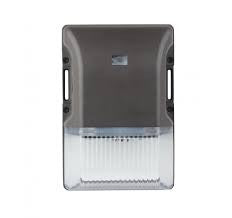 Westgate 20W 5000K 2500LM LED Small Non-Cutoff Wall Pack With Photocell Dark Bronze Finish LESW-20W-50K-P