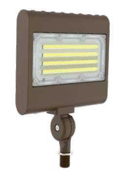 Westgate 120-277V 15W/20W/30W/50W 130 LM/W 5000K Dark Bronze LED Flood Light LFX-MD-15-50W-50K-KN