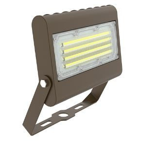 Westgate 120-277V 15W/20W/30W/50W 130 LM/W 5000K Dark Bronze LED Flood Light LFX-MD-15-50W-50K-TR