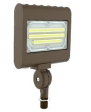 Westgate 120-277V 10W/15W/20W/30W 130 LM/W 5000K Dark Bronze LED Flood Light LFX-SM-10-30W-50K-KN