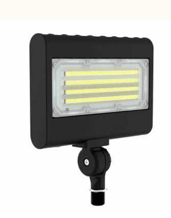 Westgate 120-277V 10W/20W/30W 130LM/W 3000K/4000K/5000K/57K Black LED Flood Light LFX-SM-10-30W-MCTP-KN-BK-P