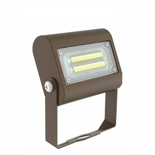 Westgate 120-277V 15W 1950LM 3000K Dark Bronze LED Flood Light LFX-XS-15W-30K-TR