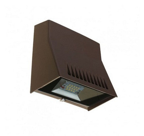 Westgate 12W 3000K 1300LM LED Mini Cutoff Wall Pack Dark Bronze Finish LMW-12W-30K