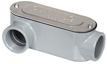 Westgate Gray Type LR Threaded Conduit Body LR-400CG