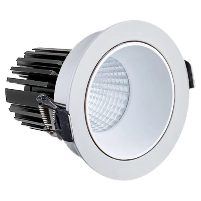 Westgate 10W 700LM 2700K/3000K/3500K/4000K/5000K White LED Recessed Downlight LRD-10W-MCT5-3WTR-WH