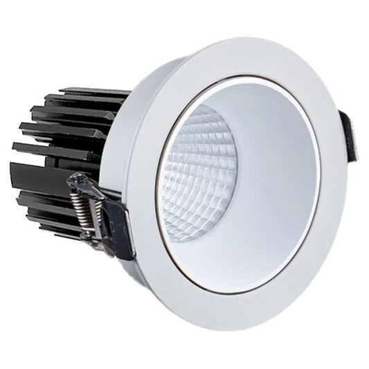 Westgate 10W 700LM 2700K/3000K/3500K/4000K/5000K White LED Recessed Downlight LRD-10W-MCT5-3WTR-WH