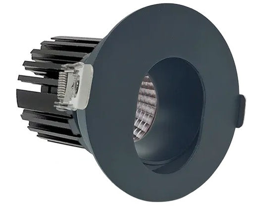 Westgate 10W 700LM 2700K/3000K/3500K/4000K/5000K Black LED Recessed Downlight LRD-10W-MCT5-3WTRSL-BK