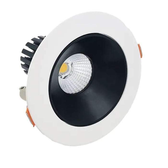 Westgate 10W 700LM 2700K/3000K/3500K/4000K/5000K Black LED Recessed Downlight LRD-10W-MCT5-4WTR-BK