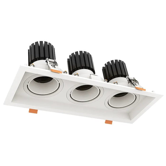 Westgate 30W 2100LM 2700K/3000K/3500K/4000K/5000K White LED Recessed Downlight LRD-10W-MCT5-WTM3-WH