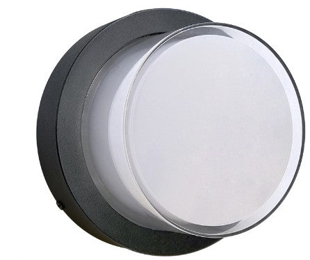 Westgate 120V 12W 650LM 3000K/4000K/5000K Black LED Architectural Wall Light LRS-E-MCT-C90-BK