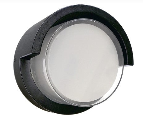 Westgate 120V 12W 650LM 3000K/4000K/5000K Black LED Architectural Wall Light LRS-F-MCT-C90-BK