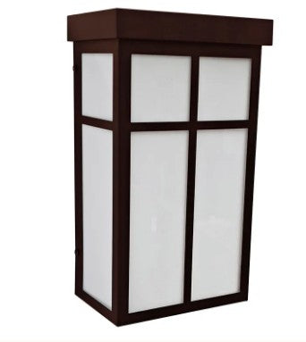Westgate 120V 9W/13W/17W 70LM/W 3000K/4000K/5000K Oil Rubbed Bronze LED Architectural Wall Light LRS-SH-12-MCTP-DD-ORB