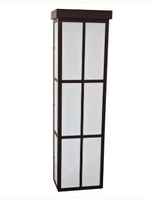 Westgate 120V 18W/24W/30W 70LM/W 3000K/4000K/5000K Oil Rubbed Bronze LED Architectural Wall Light LRS-SH-24-MCTP-DD-ORB