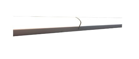 Westgate White Finish LSS Linear Strip Coupling Bracket LSS-CB2