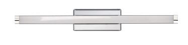Westgate 48IN 32W 2240LM 3000K/4000K/5000K Polished Chrome Finish LED Multi-CCT Vanity Light LVB-48-MCT-PC