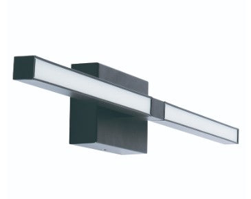 Westgate 120V 20W 1400LM 2700K/3000K/3500K/4000K/5000K Black LED Vanity Light LVS-24-MCT5-BK