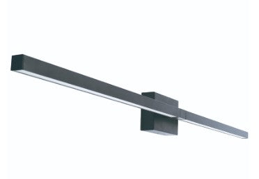Westgate 120V 40W 2800LM 2700K/3000K/3500K/4000K/5000K Black LED Vanity Light LVS-48-MCT5-BK