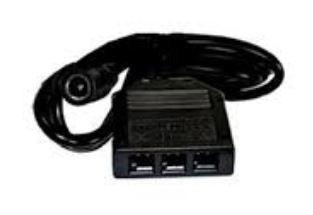 Westgate Black Puck Light Installation Accessory PL12-SPLIT3-BK