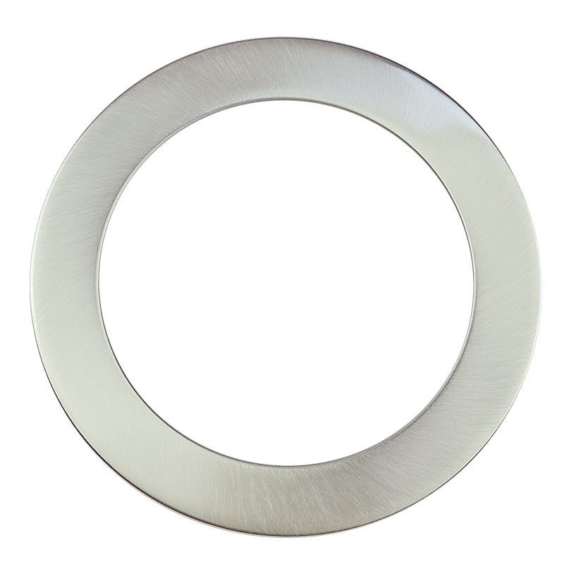 Westgate Brushed Nickel Puck Light Trim PL12R-TRM-BN