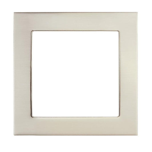 Westgate Brushed Nickel Puck Light Trim PL12S-TRM-BN