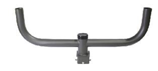 Westgate 2-Light Square Pole Tenon Bracket Bronze PT2-180-S