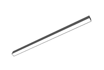 Westgate 6 ft 120-277V 40W/45W/50W 110 LM/W 3500K/4000K/5000K Black Architectural Linear LED Light SCE-6FT-50W-MCTP-D-BK