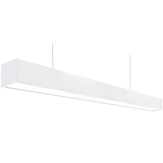 Westgate 4FT 15W/25W 1650LM/2750LM 3500K White Finish LED Architectural Suspended Linear Light SCL-4FT-UD-40W-35K-D