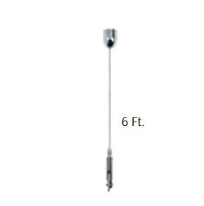 Westgate 6 ft Lighting Suspension Cable SCL-CCK-6FT