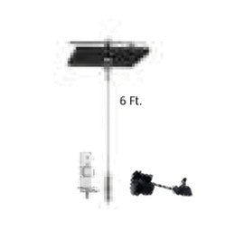 Westgate 6 ft Black Lighting Connector Accessory SCL-CSQ1-6FT-BK