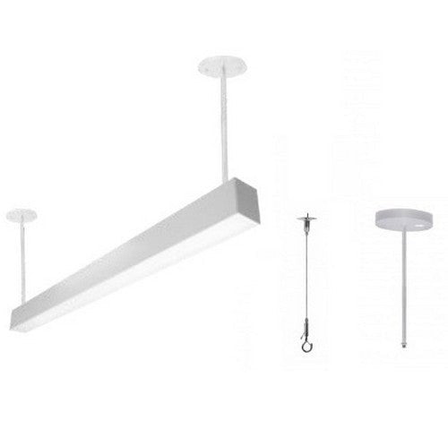 Westgate White Finish 12IN SCL Rigid Stem SCL-RS-12