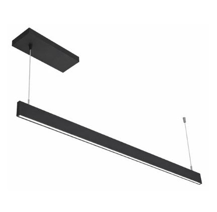 Westgate 4 ft 10W/15W/20W 70LM/W 2700K/3000K/3500K/4000K/5000K Black Lighting Accessory SCSSL-UD-4FT-MCTP-BK