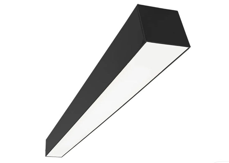 Westgate 2 ft 120-277V 20W 110LM/W 3000K/3500K/4000K/5000K Black Architectural Linear LED Light SCX-2FT-20W-MCT4-D-IND-BK