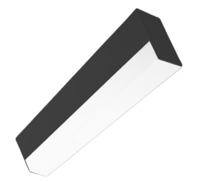Westgate 6 ft 120-277V 60W 6600LM 3000K/3500K/4000K/5000K Black Architectural Linear LED Light SCX-6FT-60W-MCT4-D-DL-BK