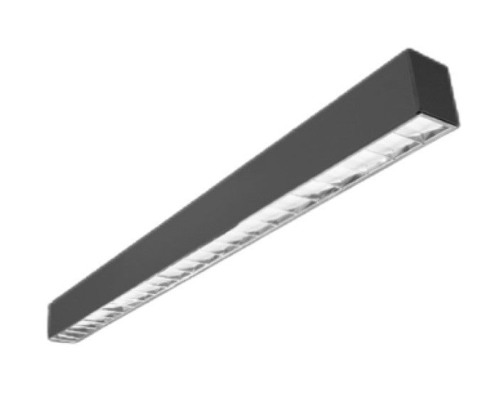 Westgate 8 ft 120-277V 80W 8800LM 3000K/3500K/4000K/5000K Black Architectural Linear LED Light SCX-8FT-80W-MCT4-D-LUV-BK