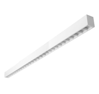 Westgate 8 ft 120-277V 3000K/3500K/4000K/5000K White Architectural Linear LED Light SCX-8FT-80W-MCT4-D-LUV-WH