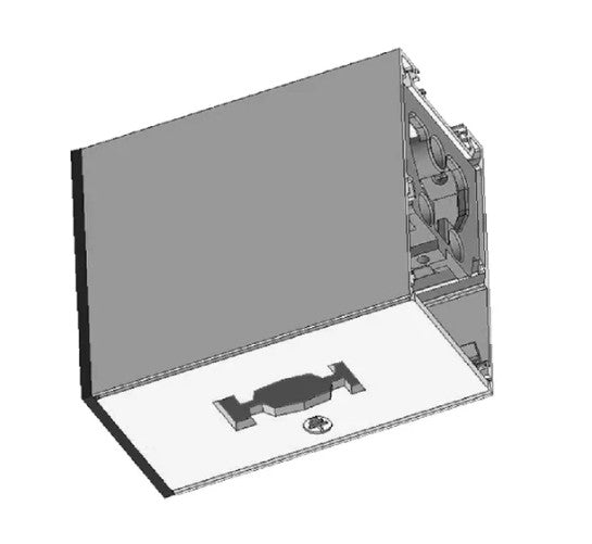 Westgate 120-277V Black Architectural Linear LED Light SCX-TRACK-H-BK