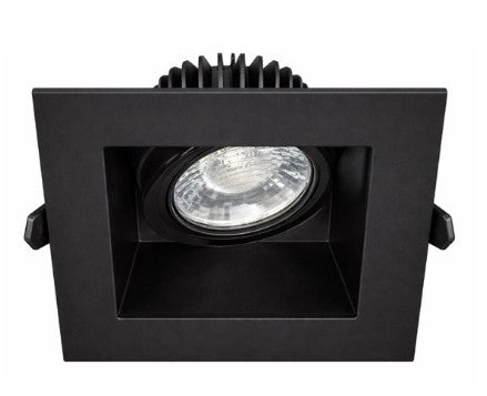 Westgate 3 in 9W 800LM 2700K/3000K/3500K/4000K/5000K Black LED Recessed Downlight SDLD3S-ADJ-MCT5-BK
