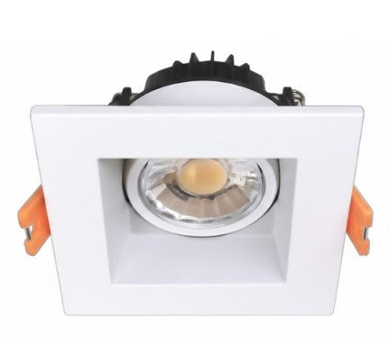 Westgate 4 in 15W 1100LM 2700K/3000K/3500K/4000K/5000K White LED Recessed Downlight SDLD4S-ADJ-MCT5-WH