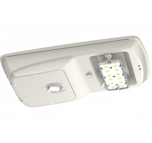 Westgate 17W Solar Panel 8W LED 1600LM 5000K Solar Roadway Flood Light SOLF-17W-50K