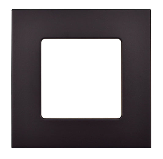 Westgate 4 Inch Square Black Finish Recessed Light Trim Ring SSL4-TRM-BK