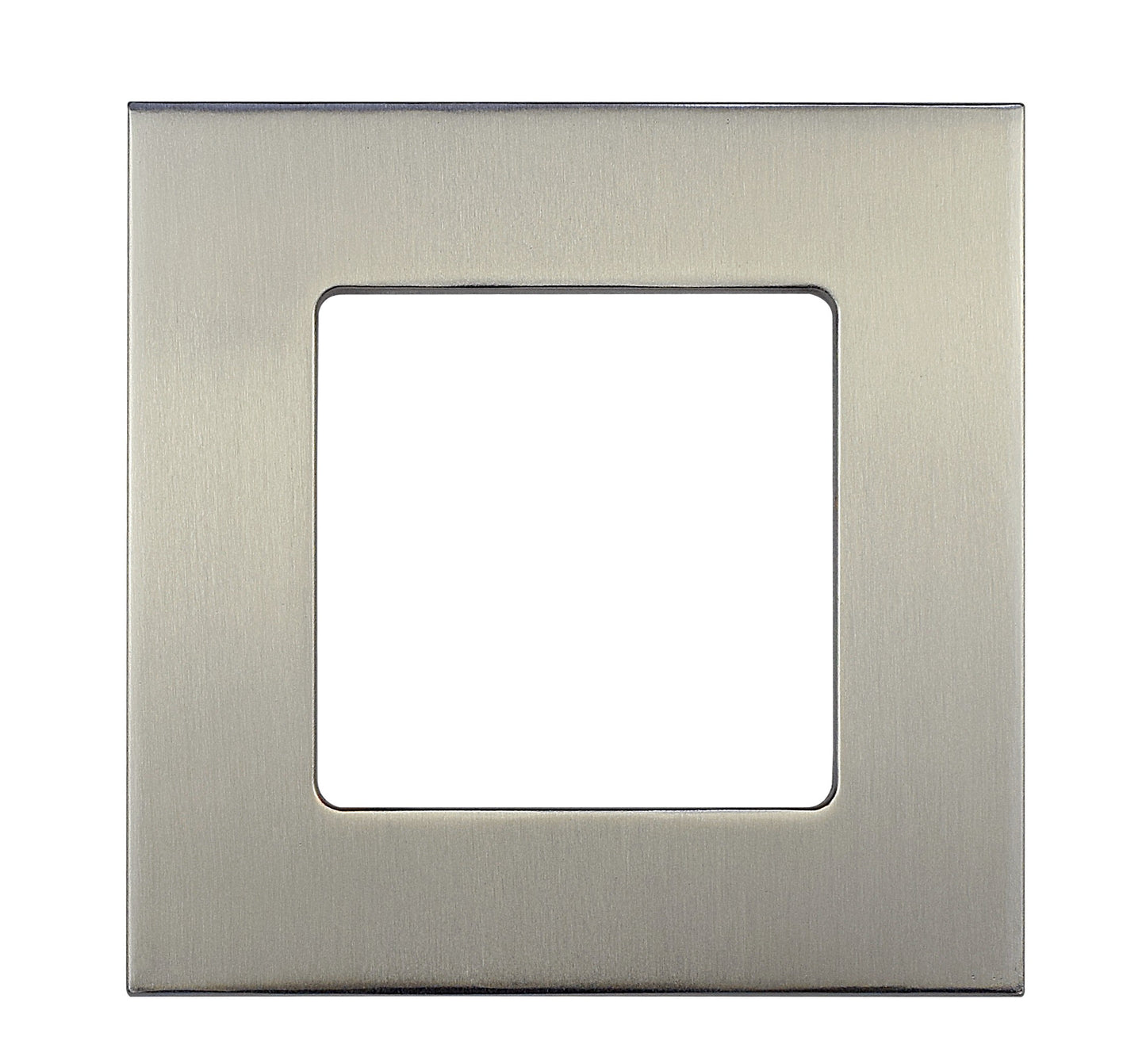 Westgate 4 Inch Square Brushed Nickel Finish Recessed Light Trim Ring SSL4-TRM-BN