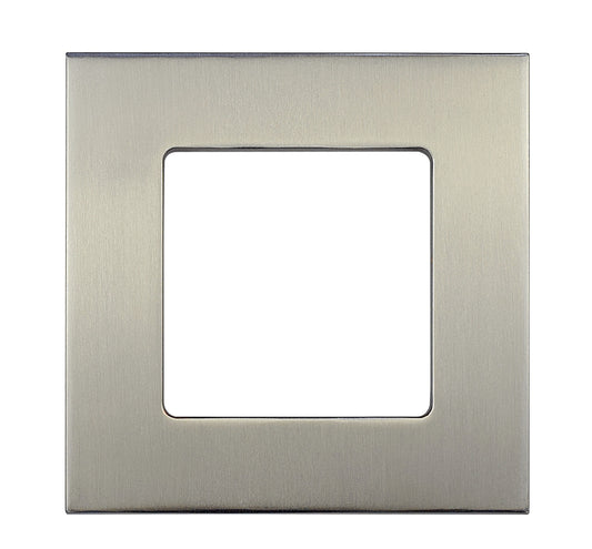 Westgate 4 Inch Square Brushed Nickel Finish Recessed Light Trim Ring SSL4-TRM-BN