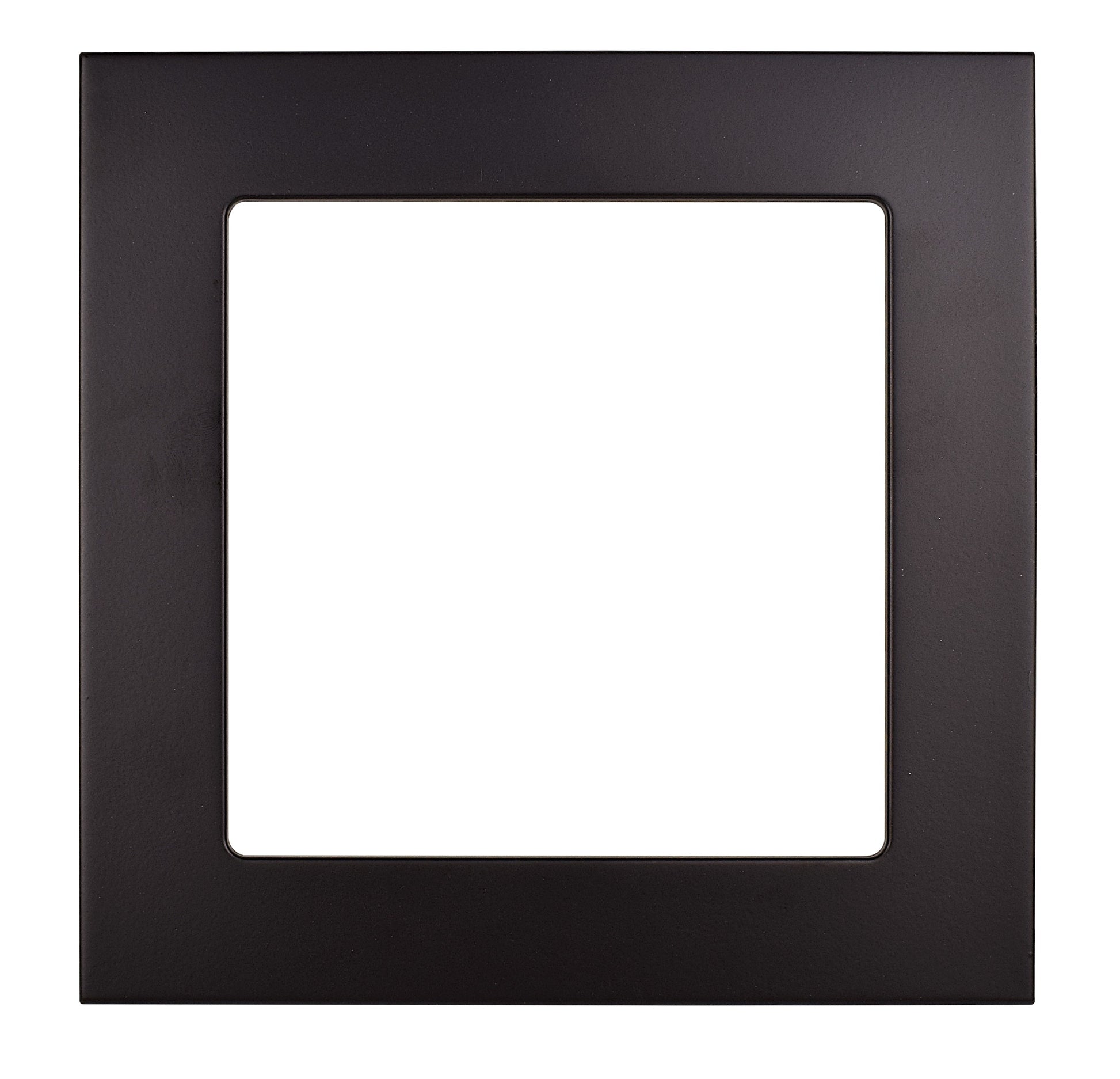 Westgate 6 Inch Square Black Finish Recessed Light Trim Ring SSL6-TRM-BK