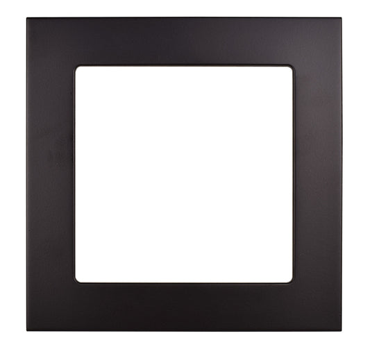 Westgate 6 Inch Square Black Finish Recessed Light Trim Ring SSL6-TRM-BK