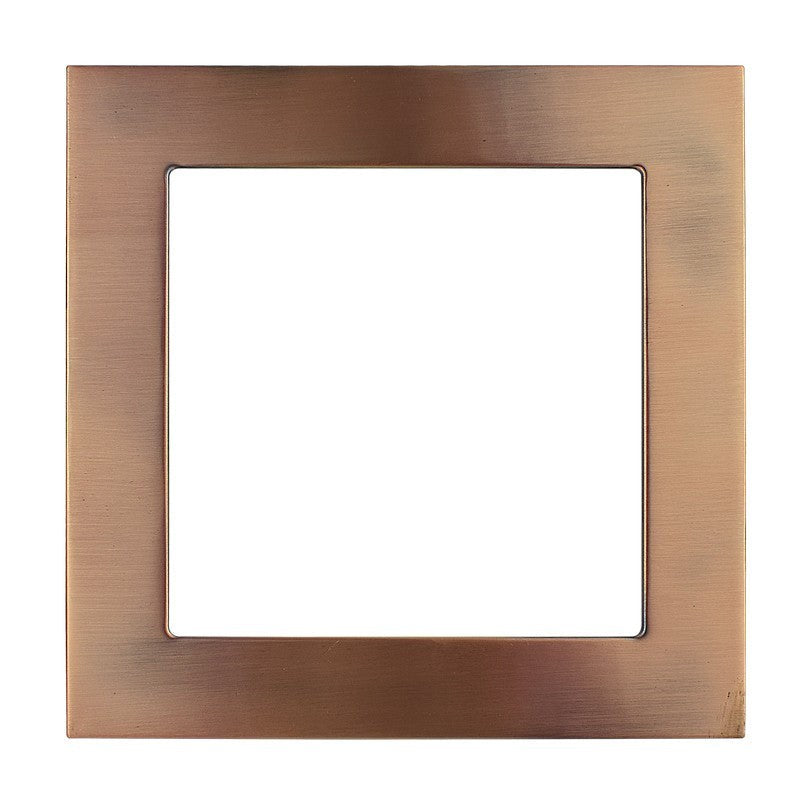 Westgate 6 Inch Square Copper Finish Recessed Light Trim Ring SSL6-TRM-CU