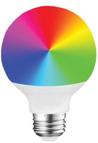 Westgate 120V 5W 450LM RGBW G25 LED Lamp TC-G25-5W-RGBW-WIFI