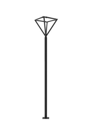 Westgate 100W 125LM/W 3000K/4000K/5000K Black Lighting Accessory TOL-A4-4L-BK
