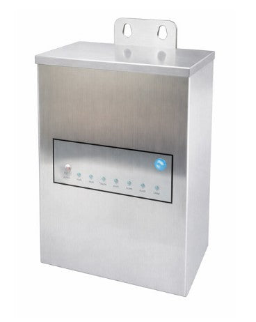 Westgate 200W Stainless Steel Landscape Lighting Transformer TR-200W-2Z-TPC-SS